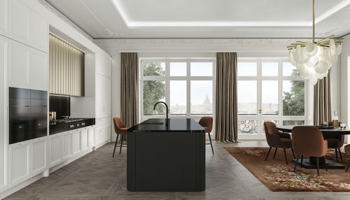 Cuisine contemporaine - GALLERY - CASTAGNA CUCINE - en bois / en marbre / en ardoise