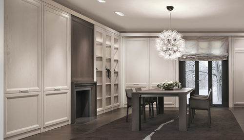 Panneau en bois de construction - CASHMERE - CASTAGNA CUCINE - pour agencement intérieur / mural / en noyer