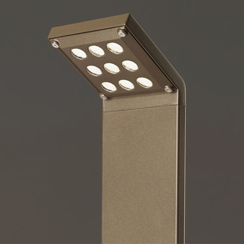 Borne d'éclairage de jardin - SIDESIGN - SIDE ILLUMINAZIONE SPA - contemporaine / en fonte d'aluminium / en verre