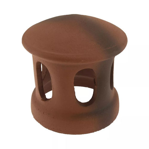 Tuile en chapeau - 63XG  - TERREAL - en terre cuite / petit moule / rouge