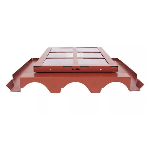 Chassis de toit en verre - 1200J - TERREAL - en métal / à simple vitrage / 1 vantail