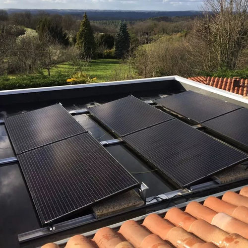 Système de fixation en métal - SOLTERRE PV - FS10 SUD  - TERREAL - pour toit-terrasse / pour système photovoltaïque / pour panneau solaire
