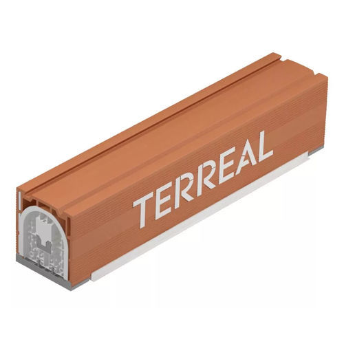 Linteau de terre cuite - CVR Series - TERREAL - porteur / rupteur thermique / préfabriqué