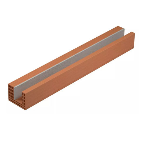Linteau de terre cuite - MAXI  - TERREAL - porteur / rupteur thermique / préfabriqué
