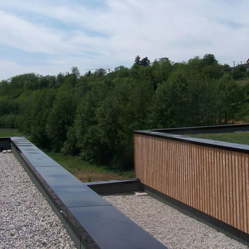 Couvertine en aluminium - TERREAL - en acier / pour mur / sur mesure