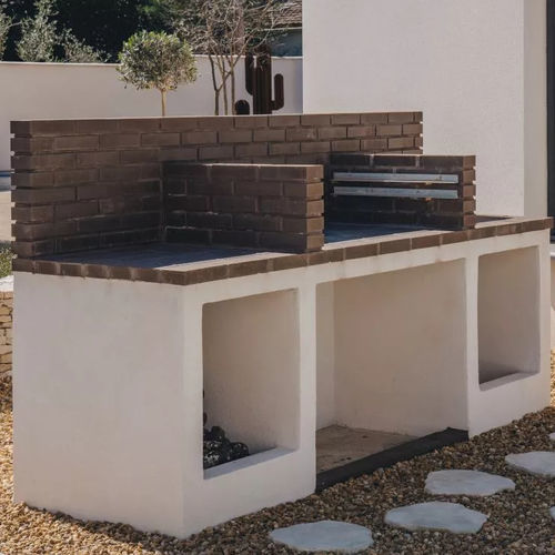 Brique pour barbecue - TERREAL - pleine / spéciale / lisse