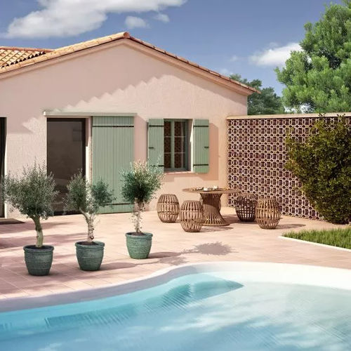 Claustra de terre cuite - CLAU05  - TERREAL - d'intérieur / d'extérieur / durable