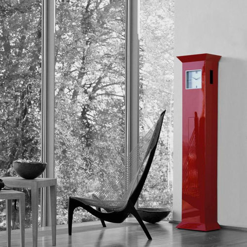 Horloge contemporaine - AVANTGARDE M - ZEITCRAFT - sur pied / analogique / pour bureau