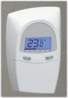 Thermostat programmable - Lucht LHZ Elektroheizung GmbH & Co. KG - pour chauffage / mural / blanc