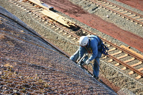 Écran pare-pierres - ROCKFALL &ndash; STEELGRID&reg; HIGH STRENGTH MESH - Maccaferri