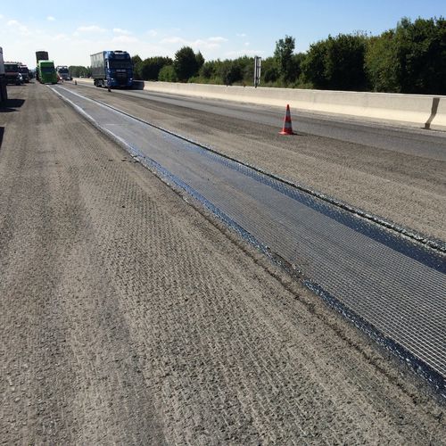 Géogrille de renfort - MACGRID&reg; AR - Maccaferri - routier / en polyester