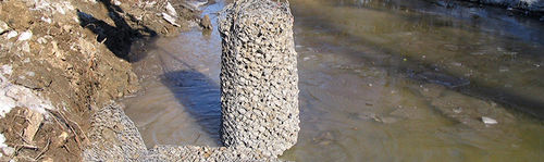 Gabion modulable - Maccaferri - sac / de protection / pour le contrôle de l'érosion
