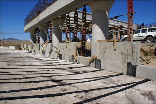 Mur de soutènement en béton armé - MACRES&reg; - Maccaferri - modulaire / préfabriqué