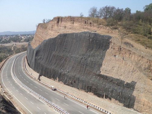Écran pare-pierres - ROCKFALL &ndash; DRAPERY MESH - Maccaferri