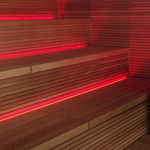 Sauna infrarouge - CEMI - professionnel / en bois / pour intérieur