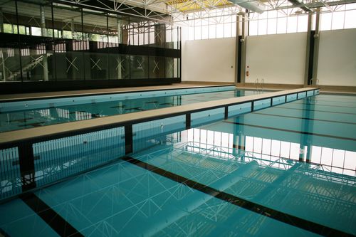 Mur mobile pour piscine public - CEMI - transversal