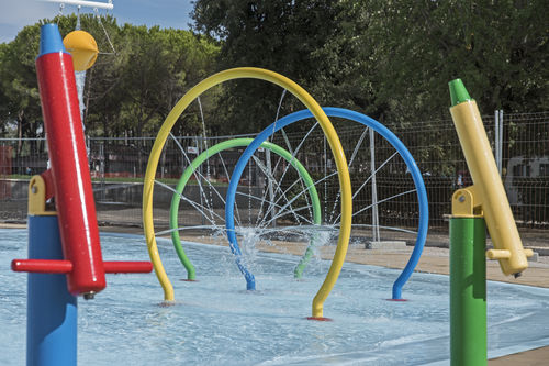Structure de jeu pour parc aquatique - CEMI - en acier inoxydable