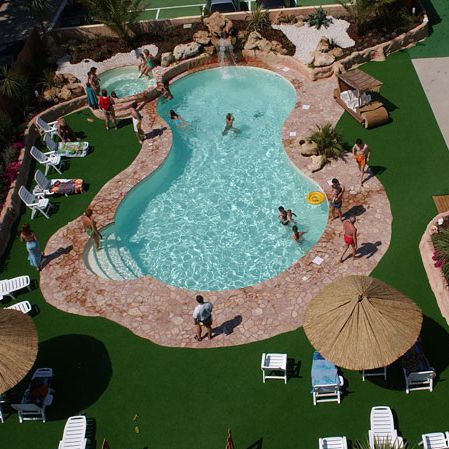 Piscine en panneaux - CEMI - d'extérieur / enterrée / en acier