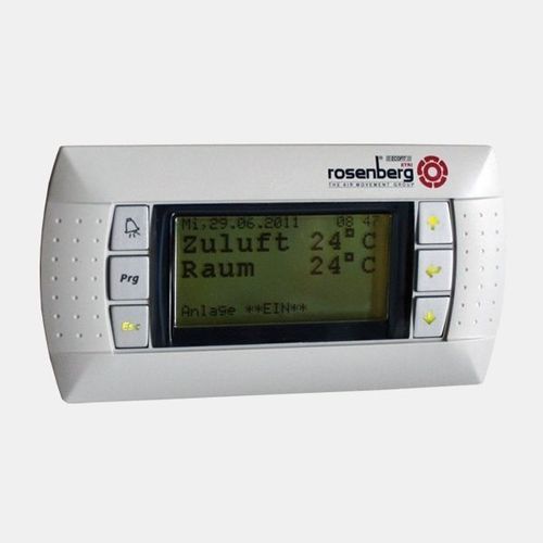 Panneau de contrôle pour système de ventilation - Rosenberg Ventilatoren - mural / professionnel