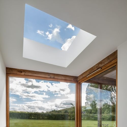 Lanterneau pour vitrage - FLUSHGLAZE FIXED  - Glazing Vision - pour toiture-terrasse / avec costière / en verre
