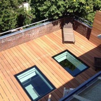 Lanterneau pour vitrage - Glazing Vision - pour toiture-terrasse / avec costière / en verre