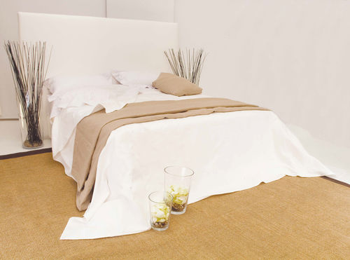Lit double - ELISA - APULIA HOME DECOR - contemporain / tapissé / avec tête de lit tapissée