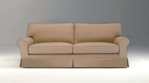 Canapé classique - LIBERTY - APULIA HOME DECOR - en tissu / beige / 2 places