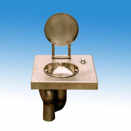 WC chimique -  BK08501 - B&K Ltd. - à poser / en inox
