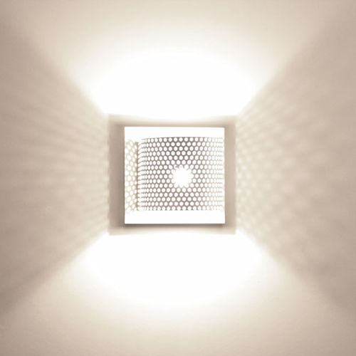 Applique murale contemporaine - KENDO W1 - LUZ DIFUSION - d'intérieur / en acier / en métal chromé