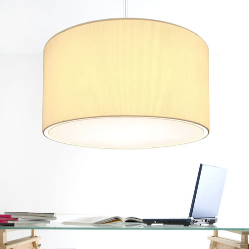Suspension - 2098&rsquo;s - LUZ DIFUSION - en acier / en tissu / contemporaine