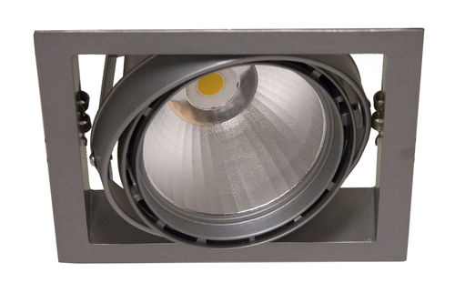 Spot encastrable au plafond - FIRST DL - Lival - à LED / carré / en métal