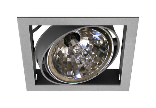 Spot encastrable au plafond - NORM : EXTRA - Lival - DHI / halogénures métalliques / carré