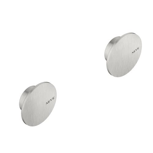 Patère contemporaine - ZEXACC8 - Neve rubinetterie - en acier inoxydable / double / de salle de bain