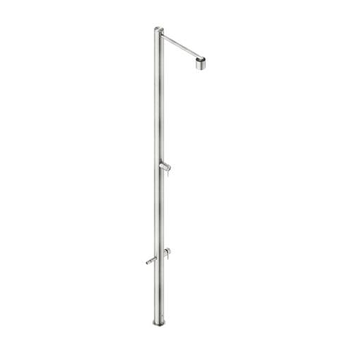 Colonne de douche en inox - VIX12915AM - Neve rubinetterie - brossée / sur pied / contemporaine