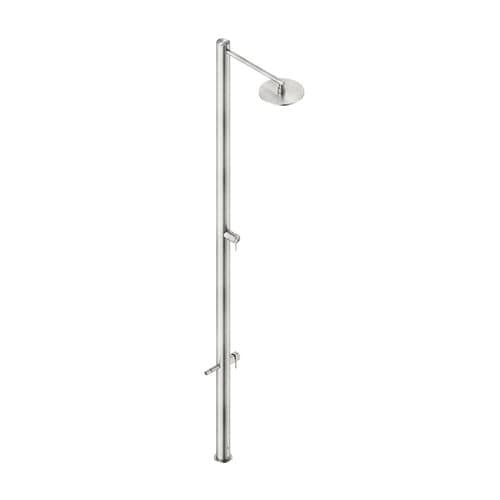 Colonne de douche en inox - VIX12915AT - Neve rubinetterie - brossée / sur pied / contemporaine