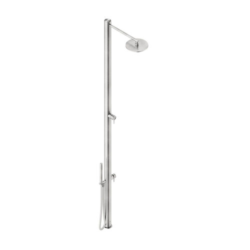 Colonne de douche en inox - VIX12915ATK - Neve rubinetterie - brossée / sur pied / contemporaine