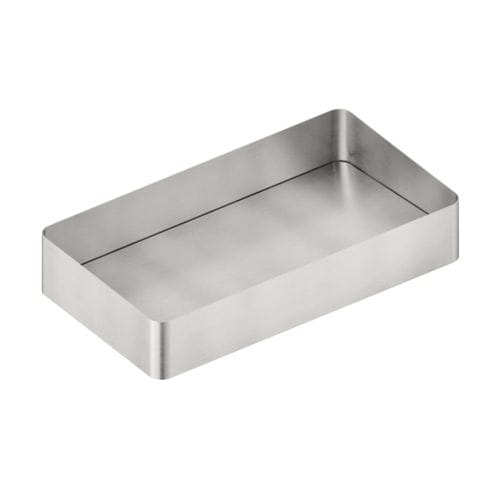Lavabo à poser - PIL66X33 - Neve rubinetterie - en inox / simple / rectangulaire