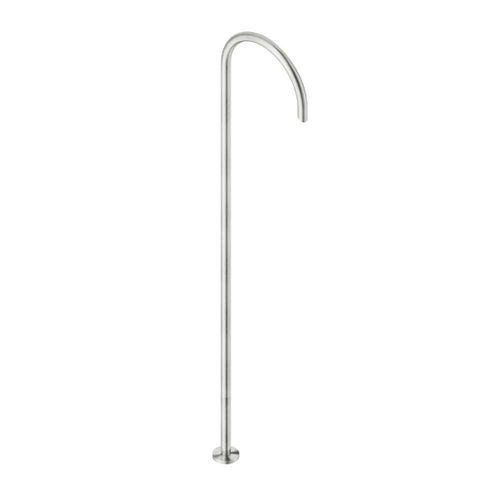 Bec pour vasque en inox - DOX110A - Neve rubinetterie - au sol / noir / finition dorée