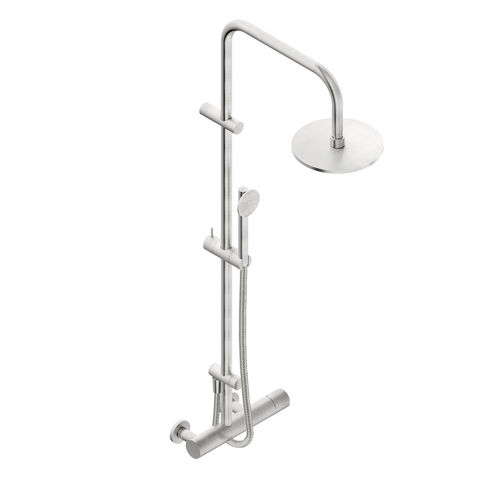 Set de douche mural - DOX4914TZY - Neve rubinetterie - contemporain / professionnel / pluie