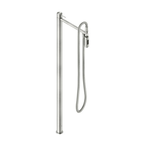 Set de baignoire en inox - VIX4940A - Neve rubinetterie - au sol / contemporain / 1 trou