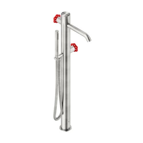 Set de baignoire en inox - VOX4940BZ - Neve rubinetterie - au sol / contemporain / 1 trou