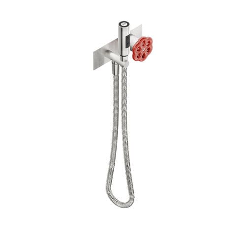 Douchette à main - VOX1G3IDRZ - Neve rubinetterie - pour toilette / cylindrique / en acier inoxydable