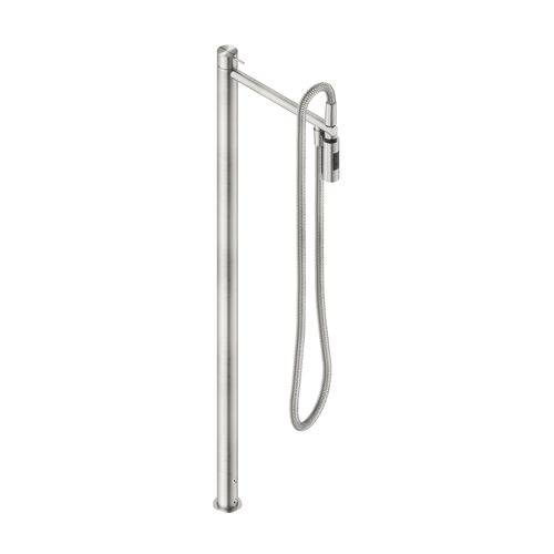 Set de baignoire en inox - ZEX4940A - Neve rubinetterie - au sol / contemporain / 1 trou