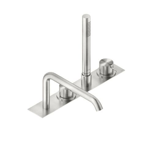 Mitigeur de baignoire - ZEX5940B - Neve rubinetterie - à poser / en inox / 2 trous