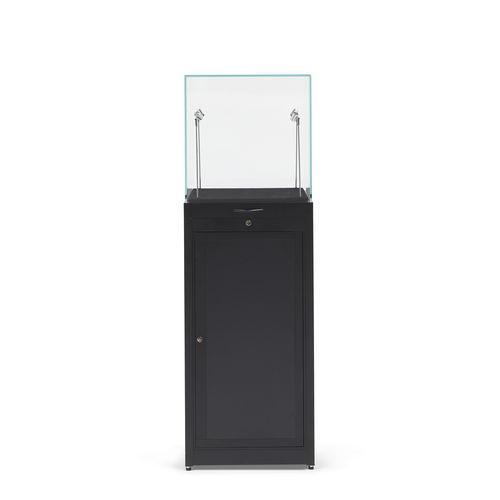 Vitrine contemporaine - CLOCHE V50 - SARAZINO VITRINES - MDF / aluminium / en verre trempé