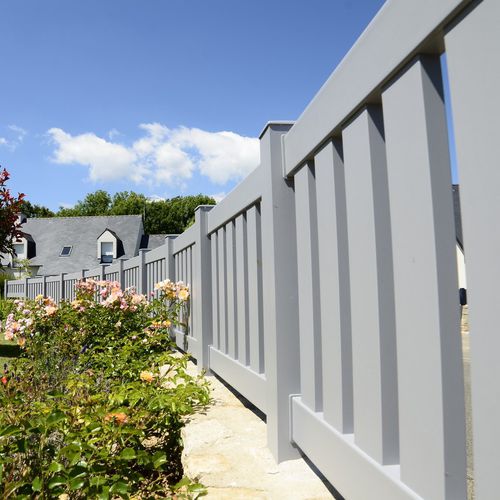 Clôture à barreaudage - HEOL - Kostum - de jardin / en aluminium / rectangulaire