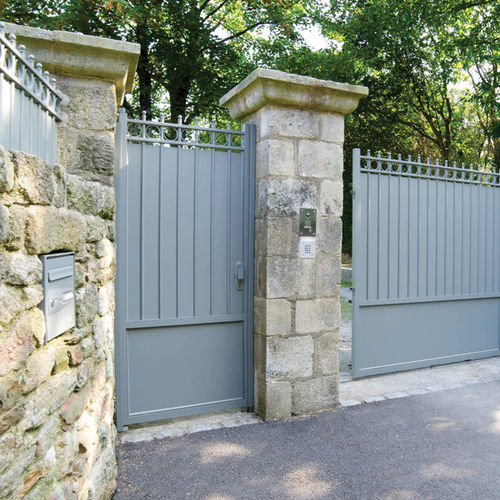 Portillon en aluminium - PONT-AVEN - Kostum - ossature métallique