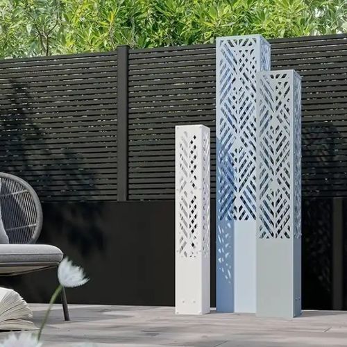 Colonne lumineuse contemporaine - NAEL - Kostum - en aluminium / d'extérieur