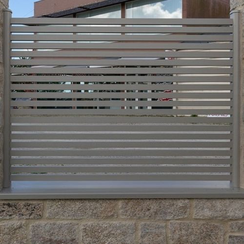 Clôture à lames - MORENN-BITIK - Kostum - de jardin / en aluminium / aluminium