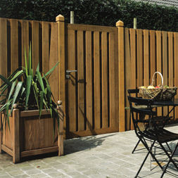 Portillon en bois - ISA - Collstrop Garden